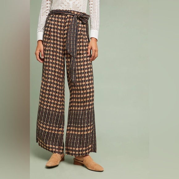 Anthropologie Metzner Wide-Leg Trousers - Picture 2 of 16